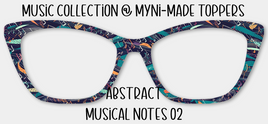 Abstract Musical Notes 02