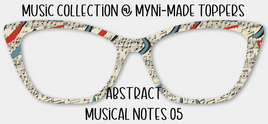 Abstract Musical Notes 05