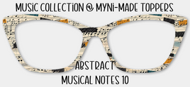 Abstract Musical Notes 10