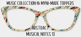 Abstract Musical Notes 13