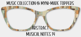 Abstract Musical Notes 14