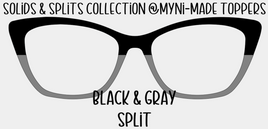 Black & Gray Split