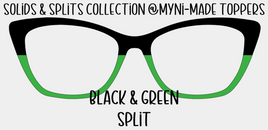 Black & Green Split