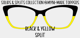 Black & Yellow Split