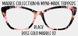 Black Rose Gold Marble 02