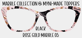 Black Rose Gold Marble 05