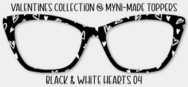 Black & White Hearts 04