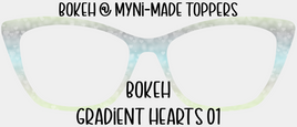 Bokeh Gradient Hearts 01