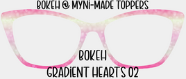 Bokeh Gradient Hearts 02