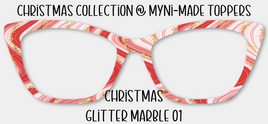 Christmas Glitter Marble 01