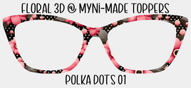 Floral 3D Polka Dots 01
