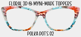 Floral 3D Polka Dots 02