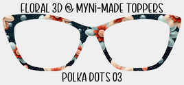 Floral 3D Polka Dots 03