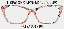 Floral 3D Polka Dots 04