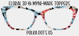 Floral 3D Polka Dots 05