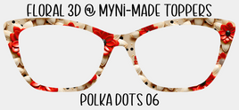 Floral 3D Polka Dots 06