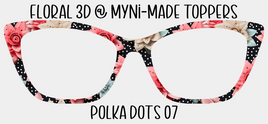 Floral 3D Polka Dots 07