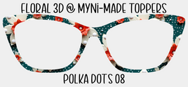 Floral 3D Polka Dots 08