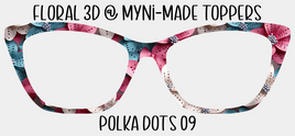 Floral 3D Polka Dots 09