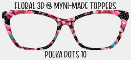 Floral 3D Polka Dots 10