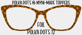 Foil Polka Dots 12