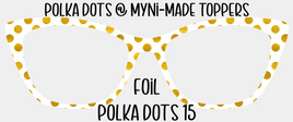 Foil Polka Dots 15