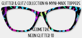 Geometric Neon Glitter 10