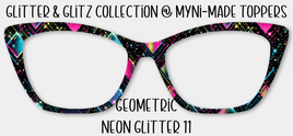 Geometric Neon Glitter 11