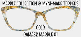 Gold Damask Marble 01