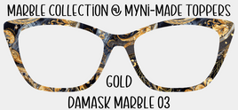 Gold Damask Marble 03
