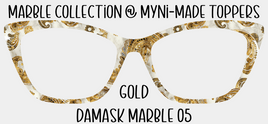 Gold Damask Marble 05