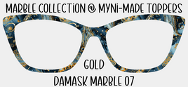 Gold Damask Marble 07
