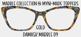 Gold Damask Marble 09
