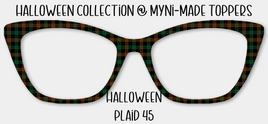 Halloween Plaid 45