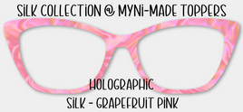 Holographic Silk - Grapefruit Pink