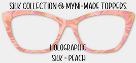 Holographic Silk - Peach