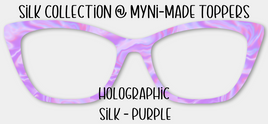 Holographic Silk - Purple