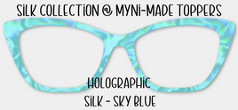 Holographic Silk - Sky Blue