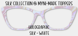 Holographic Silk - White