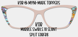 KOB Marble Swirls 10 Slant Split E0BFB8