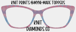 Knit Diamonds 03