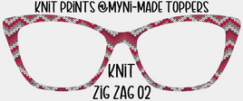 Knit Zig Zag 02