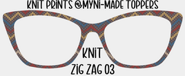 Knit Zig Zag 03