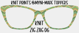 Knit Zig Zag 06