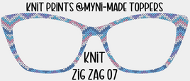 Knit Zig Zag 07