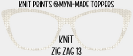 Knit Zig Zag 13