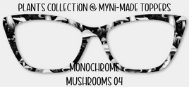 Monochrome Mushrooms 04