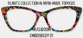 Mushroom Embroidery 01