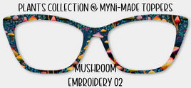 Mushroom Embroidery 02