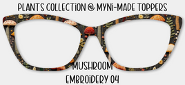 Mushroom Embroidery 04